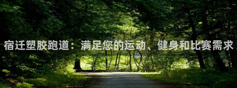 谈球吧体育官方入口：宿迁塑胶跑道：满足您的运动、健身和比赛需求