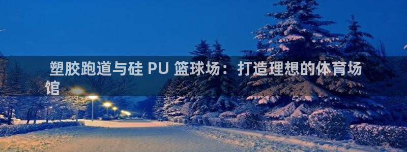 谈球吧体育综合台： 塑胶跑道与硅 PU 篮球场：打造