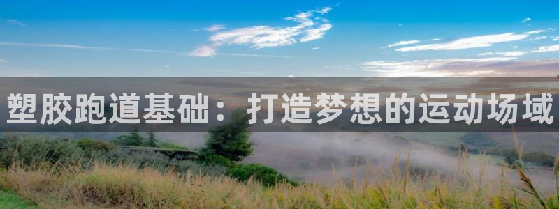 谈球吧体育app官网：塑胶跑道基础：打造梦想的运动场域